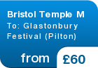 Bristol Temple M To: Glastonbury Festival (Pilton) - from &pound;60